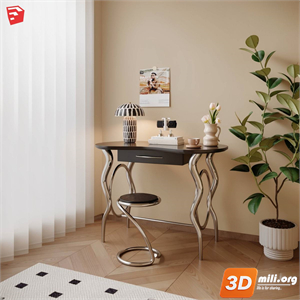 Dressing Table Skp Files 